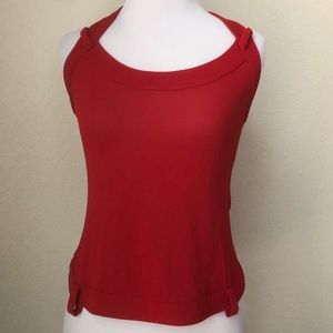 Versace Top Blouse Halter S Small